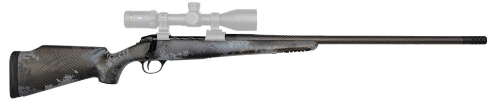 Fierce Firearms FCRG65CM20TP Carbon Rage  Full Size 6.5 Creedmoor 4+1, 20" C3 Carbon Fiber Barrel, Tungsten Gray Cerakote Titanium Receiver, Phantom Camo Fixed Fierce Tech C3 Stock, Right Hand