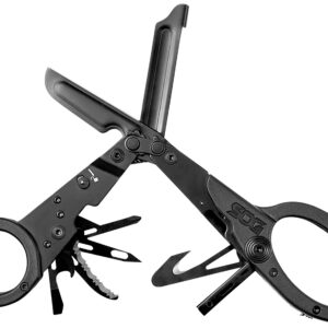 S.O.G SOG231250143 ParaShears Black 3Cr13MoV SS Plain Blade Features 11 Tools