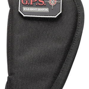 GPS Bags 1004CPCB Discreet Case w/ Black Finish w/ Lockable Zipper for 4" or Less Barrel Handgun