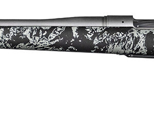 Christensen Arms 8010112100 Mesa FFT 300 PRC 3+1 22" Threaded Barrel, Tungsten Gray Cerakote, Black with Gray Webbing Stock, Left Hand