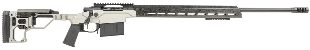 Christensen Arms 8010307500 Modern Precision 300 Win Mag 26" Threaded Carbon Fiber Barrel 5+1, Black Nitride Finish, Tungsten Anodized Folding Stock, Polymer Grip