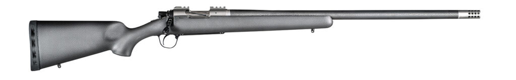 Christensen Arms 8010800700 Summit TI  Full Size 6.8 Western 3+1, 24" Natural Titanium Steel Threaded Barrel, Natural Titanium Aluminum Receiver, Natural Carbon Fiber Fixed Sporter Stock