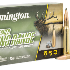 Remington Ammunition R21344 Premier Long Range 30-06Springfield 175gr Speer Impact 20 Per Box/10 Case