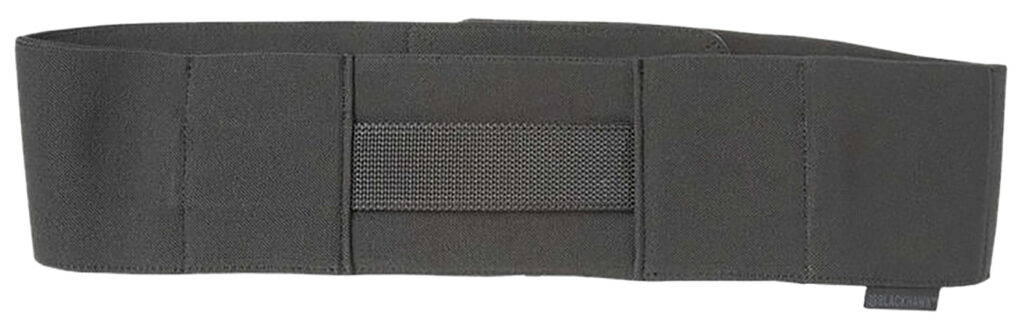 Blackhawk 60SB02BK Stache N.A.C.H.O. Belly Band Medium Black Elastic Handgun