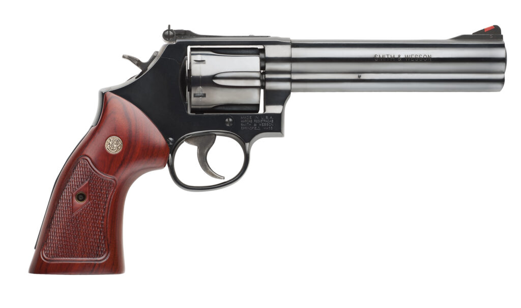 S&W 586 357 DA 6B 6RD AS