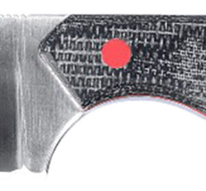 CRKT 4037 Razel 2.97" Fixed Plain Satin D2 Steel Blade/Weathered Resin Infused Fiber Handle Includes Sheath