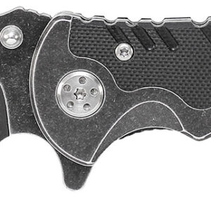 Smith & Wesson Knives SWBG10SCP Border Guard 3.50" Folding Part Serrated Stainless Steel Blade 4.80" Aluminum/G10 Handle Includes Pocket Clip