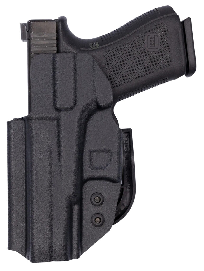 C&G Holsters 0008100 Covert IWB Black Kydex Belt Clip Fits Glock 19/23