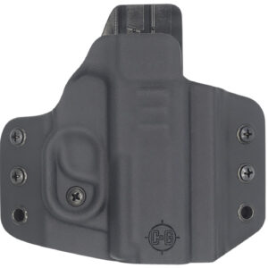 C&G Holsters 0256100 Covert OWB Black Kydex Belt Loop Fits Sig P365/P365 XL