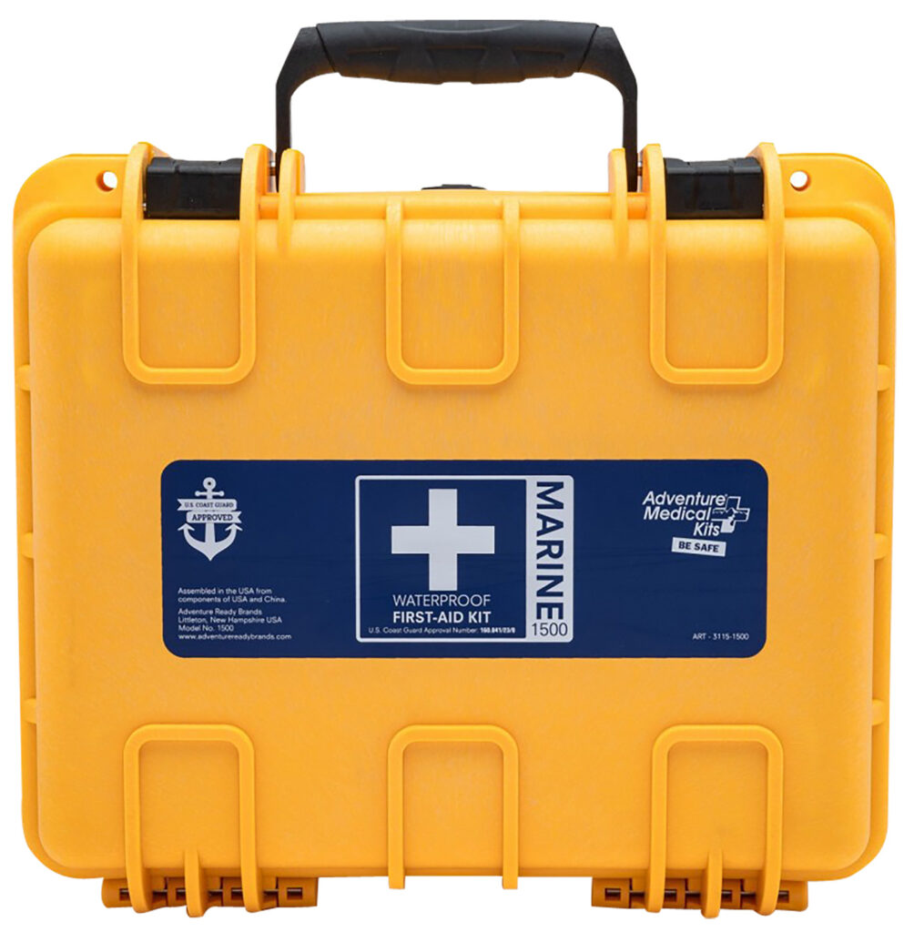Adventure Medical Kits 01150601 Marine 600 Treats Injuries/Illnesses Waterproof Yellow