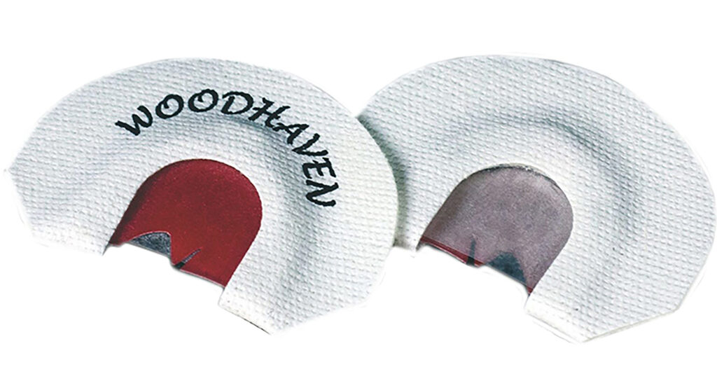 Woodhaven WH122 Red Scorpion  Diaphragm Call Triple Reed Attracts Turkey White