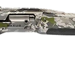 Browning 011753321 Maxus II 12 Gauge 3" 4+1 22" Fully Rifled Barrel, Ovix Camo, Synthetic Furniture with Overmolded Grip Panels, Weaver Style Scope Mount