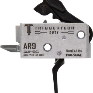 TriggerTech AH9TDB33NNF Duty Flat Trigger Two-Stage 3.50 lbs Draw Weight Fits AR-9