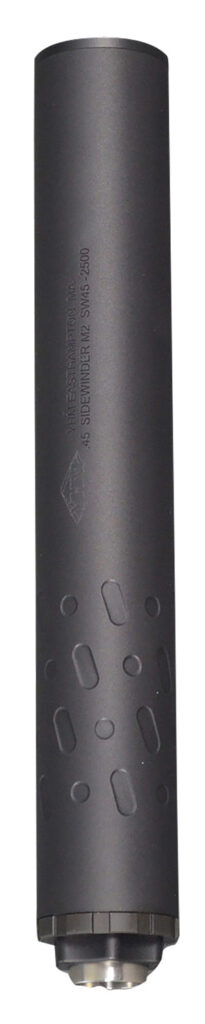 Yankee Hill 207028 Sidewinder M2  45 Cal, 9.30" L, Black Stainless Steel/Aluminum, .578 x 28 RH tpi Direct Thread Pistol Piston