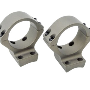 Talley SB750735 Scope Mount/Ring Combo  Smoked Bronze Cerakote 30mm Tube Fits X-Bolt High Rings