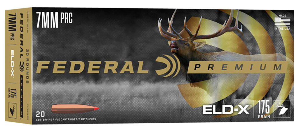 Federal P7PRCELDX1 Premium ELD-X 7mmPRC 175gr 20 Per Box/10 Case