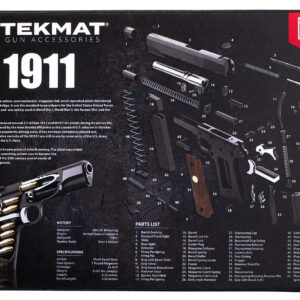 TekMat TEKR2019113D Ultra 20 Cleaning Mat Black/White Rubber 15"x20" 1911 Parts Diagram