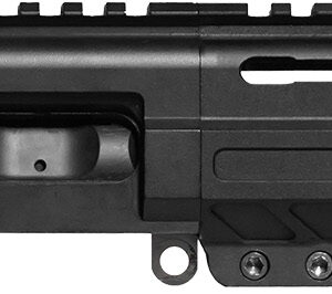 CMMG 94B6829AB Dissent 9mm Luger 6.50", Left Side Charging Handle, Armor Black, OEM Zeroed Linear Comp, 4.60" M-LOK Handguard for AR-Platform, Picatinny End Plate