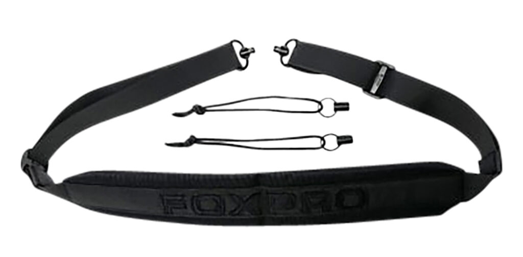 Foxpro SLINGFXPBLK Carry Sling  Black Nylon Adjustable Includes QD Attachment Points