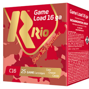 Rio Ammunition RCHV1675 Game Load 16Gauge 2.75" 1 1/8oz 7.5Shot 25 Per Box/10 Case