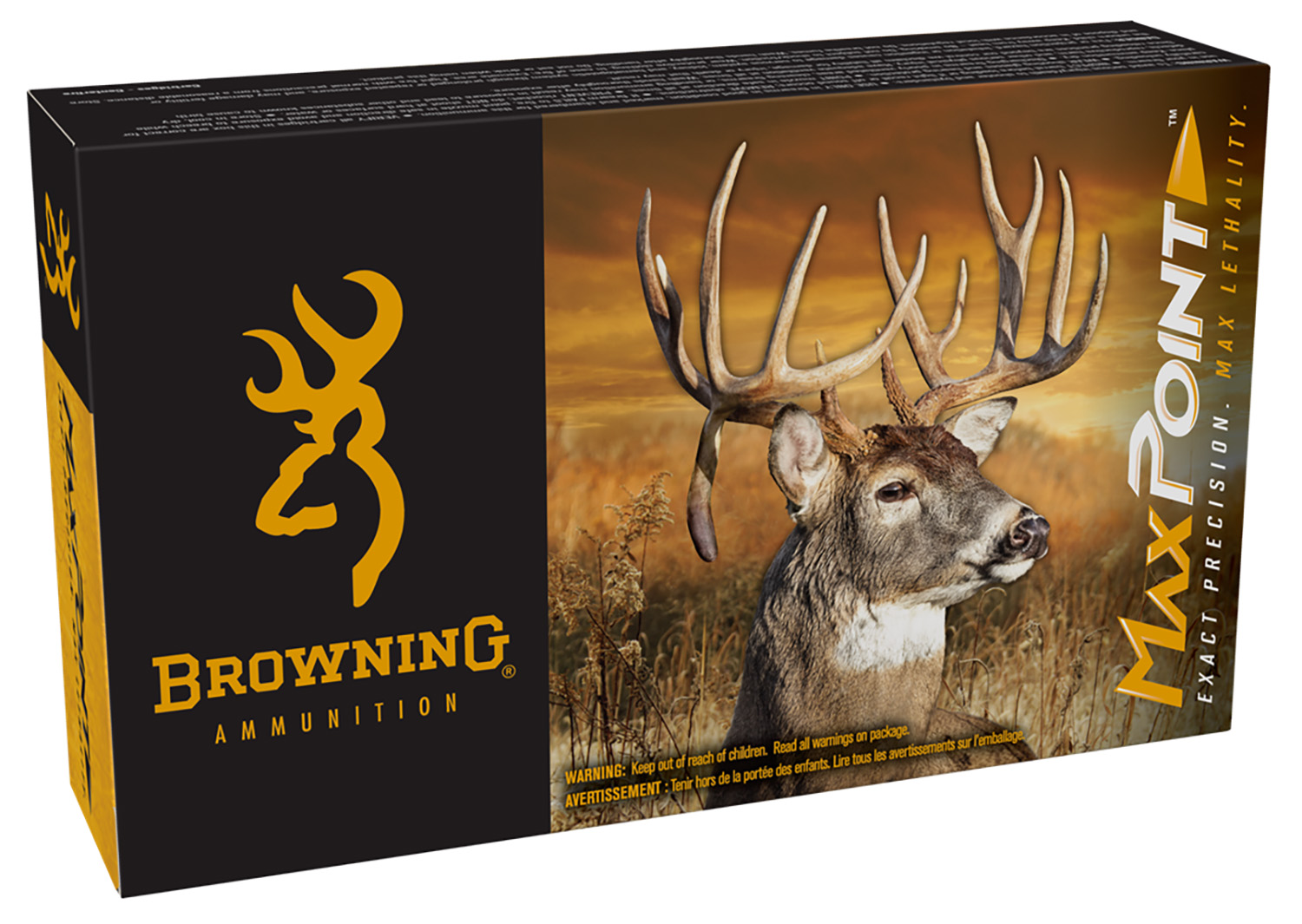 Browning Ammo B192130302 Max Point 30-30Win 150gr 20 Per Box/10 Case