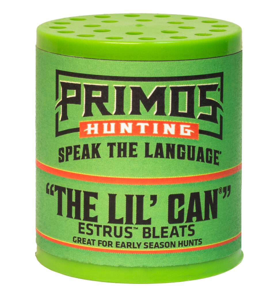 Primos 731 The Lil' Can  Call Attracts Deer Green Plastic