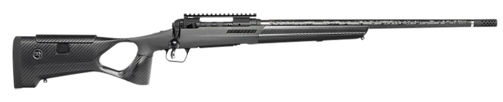 Savage Arms 58097 110 KLYM 6.5 Creedmoor 4+1 22" Carbon Fiber Threaded Barrel, Black Picatinny Rail Stainless Steel Receiver, FBT w/Adj Comb Black Synthetic Stock, Right Hand