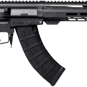 CMMG 86A7F0BAB Dissent MK47 7.62x39mm 30+1 (2) 14.30" P&W, Black Armor, Side Charging Handle Rec, 13.50" M-Lok Handguard, Side Folding Stock, Zeroed Grip, SVD Brake, 60/90 Ambi Safety, Adj. Gas Block