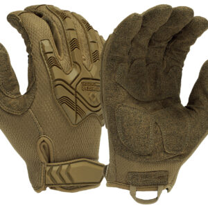 Pyramex VGTG40TXL Impact Operator Heavy-Duty Brown Synthetic Leather XL Hook & Loop