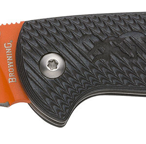 Browning 3220499 Back Country Small Fixed Deep Belly Skinner Plain D2 Steel Blade/G10 Handle