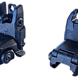 HiViz ARN21 Folding AR Back Up Sight Black Folding for AR-15