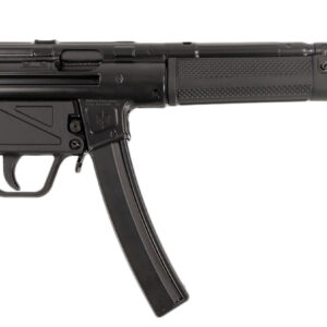 MAC 12750004 5 9mm Luger 30+1 8.90" Black Phosphate Steel Threaded Barrel, Black Phosphate Optics Ready Receiver/Frame, Black Grip, Ambidextrous