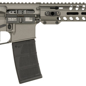 Patriot Ordnance Factory 02046 Minuteman 5.56x45mm 30+1 13.75" Black Steel Threaded Barrel, Tungsten Cerakote Receiver, 13" Renegade Rail Handguard