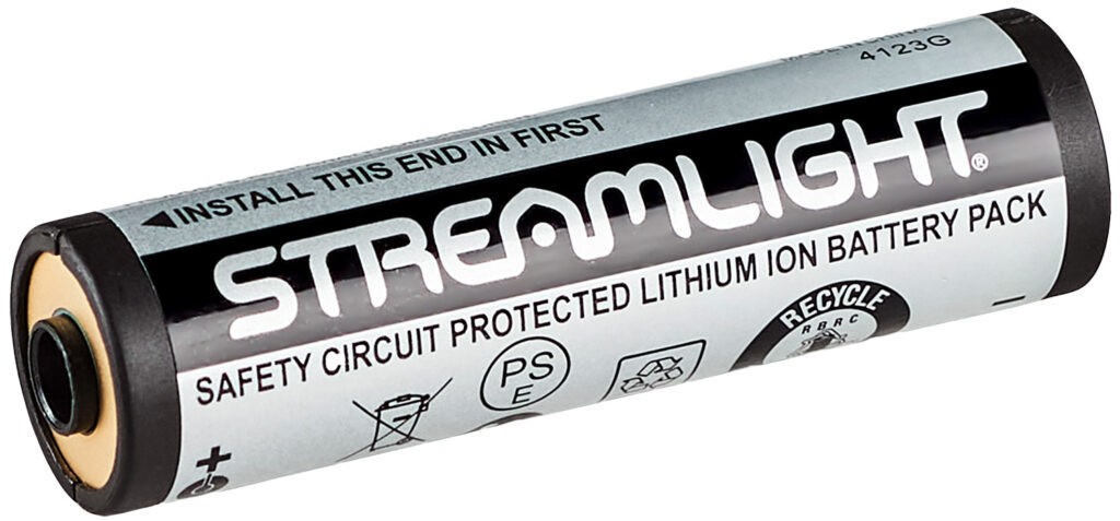 Streamlight 74436 Strion 2020 Battery Silver/Black 3.6 Volts