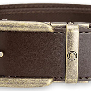 Team Nexbelt Operating PCS3327 EDC Espresso Leather 1.50" Wide Buckle Closure