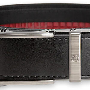 Team Nexbelt Operating PCS5741 EDC Black Leather 1.375" Wide Buckle Closure