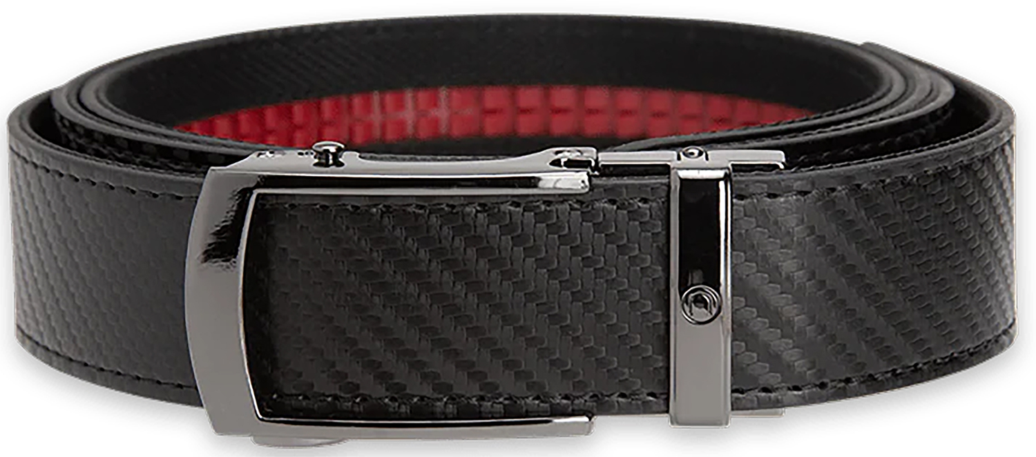 Team Nexbelt Operating PCS5772 EDC Black Leather 1.375" Wide Buckle Closure