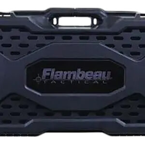 Flambeau 6500AR  Tactical Rifle Case Black Polypropylene Water Resistant