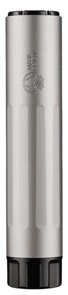 Dead Air MASK22SIL Mask HD Silver 22 LR Silencer