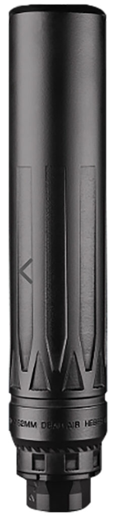 Dead Air NOMADLTIXCXENOBLK Nomad LTI XC Xeno Black 7.62mm Silencer w/ Xeno Adapter & DA124 Omni Brake