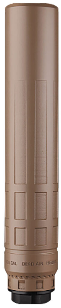 Dead Air NOMAX33XEMAXFDE Nomax 33 FDE .33 Cal Silencer w/ Xemax Adapter & 5/8-24 DA150 Muzzle Brake