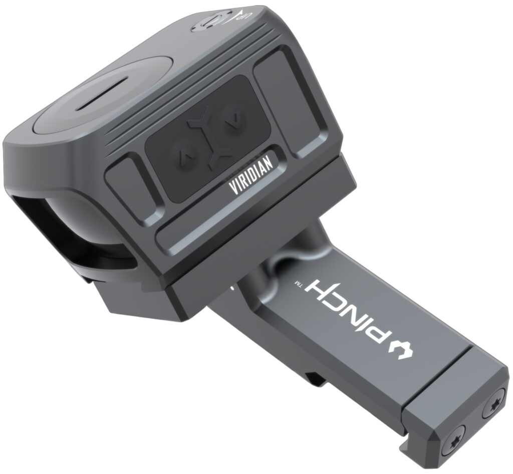 Viridian 9820033 PINCH Adjustable 35 Degree Offset Mount ACRO Adapter  Black Anodized