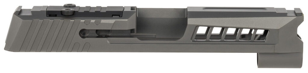 True Precision Inc TPP365XLSBCRMS Axiom Optic Cut Slide Fits Sig P365 XL Black DLC Anodized 416R Stainless Steel
