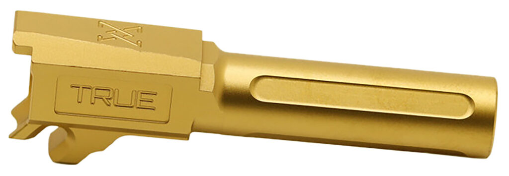 True Precision Inc TPP365BXG   9mm Luger 3.10" Gold TiN Stainless Steel, Fits Sig P365/P365 SAS/P365-AXG Legion