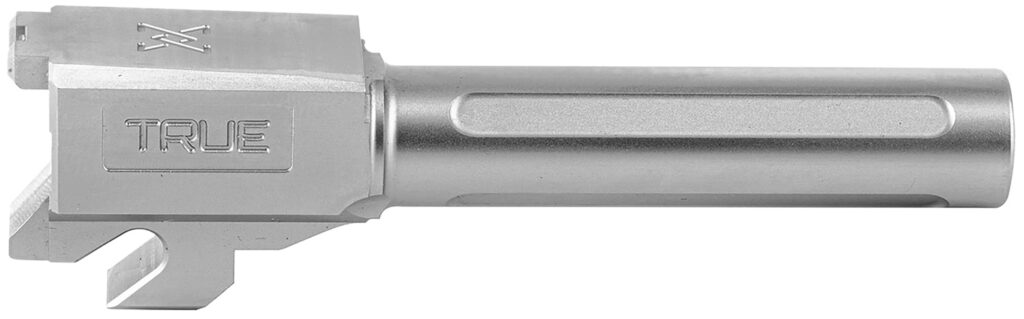 True Precision Inc TPP32CBX Sig  9mm Luger 3.90" Fluted Satin Stainless Steel, Fits Sig P320 Compact/P320 X-Carry/P320 M18
