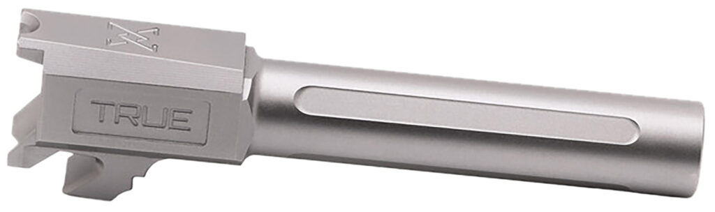 True Precision Inc TPSHCPBX Springfield  9mm Luger 3.70" Fluted Satin Stainless Steel, Fits Springfield Hellcat Pro