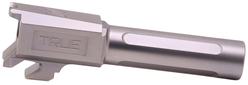 True Precision Inc TPSHCBX Springfield 9mm Luger 3.10" Fluted Satin Stainless Steel, Fits Springfield Hellcat