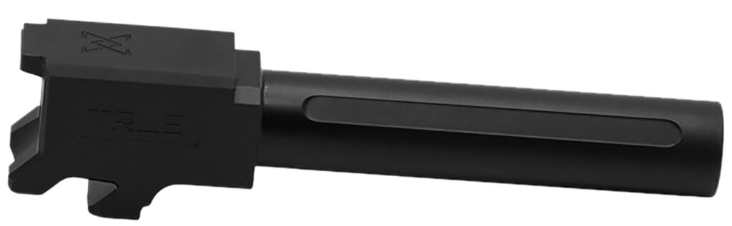 True Precision Inc TPP10CBXBL CZ  9mm Luger 4" Fluted Black Nitride Stainless Steel, Fits CZ P10C