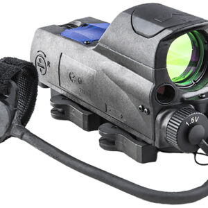 Meprolight USA 0687703 MOR PRO Black 1 x 30 mm 2.2 MOA Dot/Bullseye Reticle Red & IR Laser