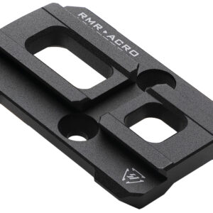 Strike Industries ACRORMR Strike RMR to ACRO Adaptor Plate  Black Anodized